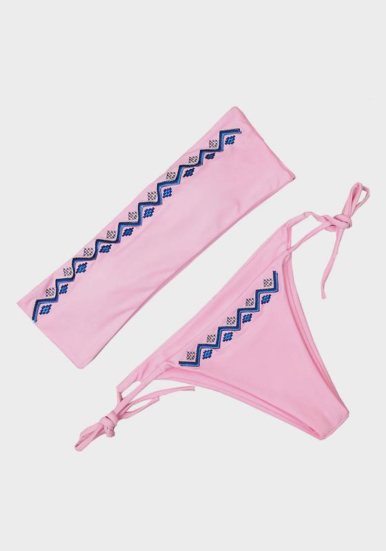 Carus Bandeau Strapless Bikini Carus Bandeau Strapless Bikini