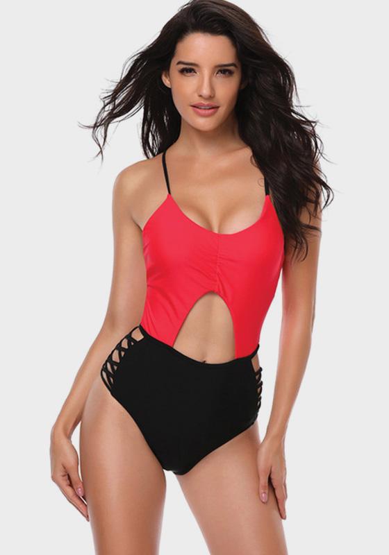 Orian Patchwork One Piece Orian Patchwork One Piece