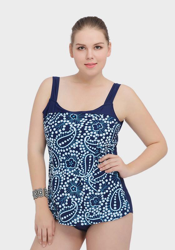 Setha Plus Size Print Swim Dress Setha Plus Size Print Swim Dress