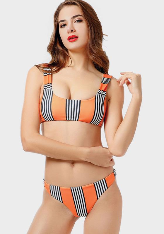 Dana Striped Retro Bikini Dana Striped Retro Bikini