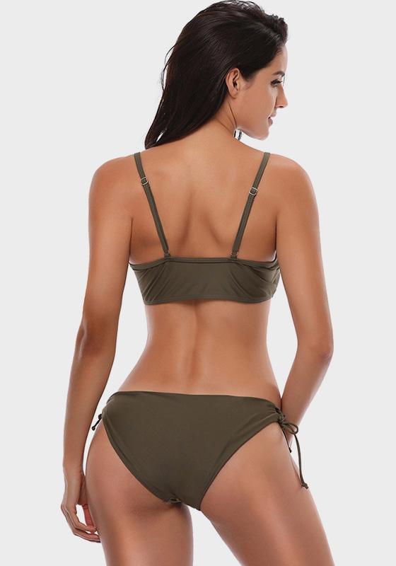 Amitto Push Up Flounce Bikini Amitto Push Up Flounce Bikini