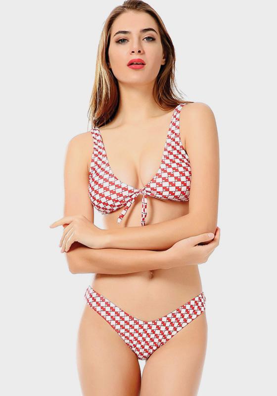 Conor Bow-Knot High Cut Bikini Conor Bow-Knot High Cut Bikini