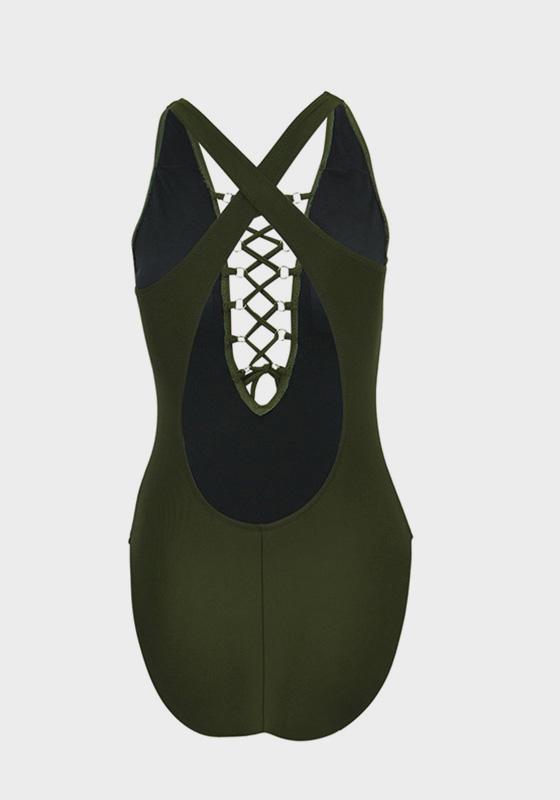 Devoci Strap V Neck One Piece Devoci Strap V Neck One Piece