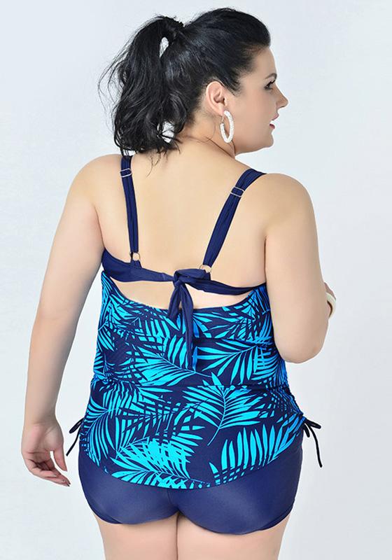 Lacrim Leaf Print Swimwear Lacrim Leaf Print Swimwear