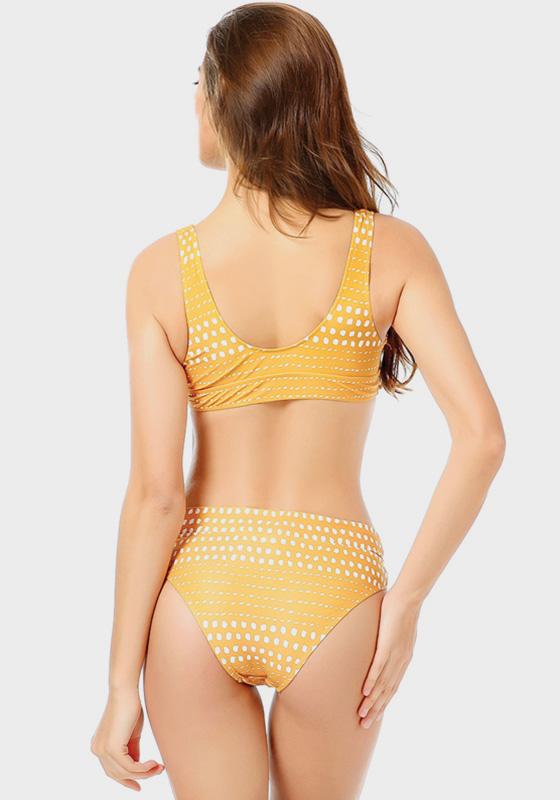 Domina Striped High Waist Bikini Domina Striped High Waist Bikini