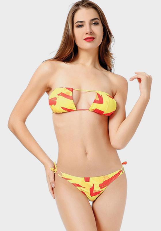 Dito Strapless Bandeau Bikini Dito Strapless Bandeau Bikini