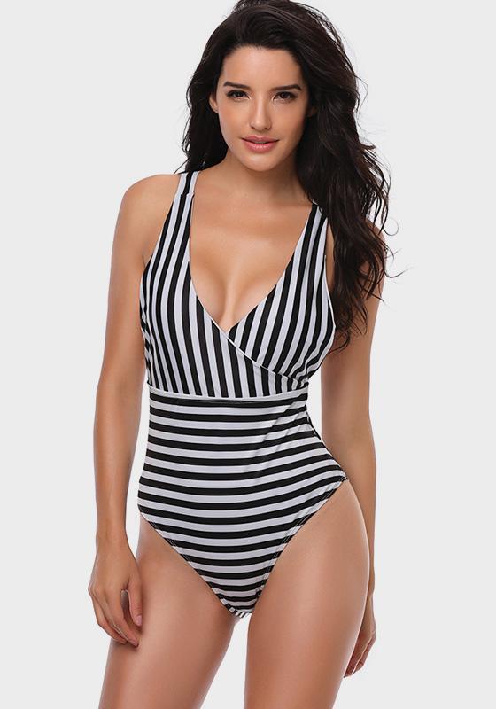 Debi Deep V Neck Beachwear Debi Deep V Neck Beachwear