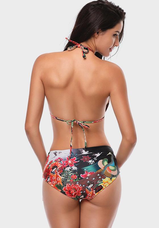 Envy High Waist Floral Bikini Envy High Waist Floral Bikini