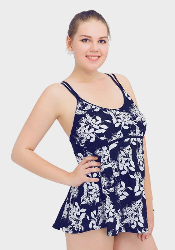 Facile Floral Print Swim Dress Facile Floral Print Swim Dress