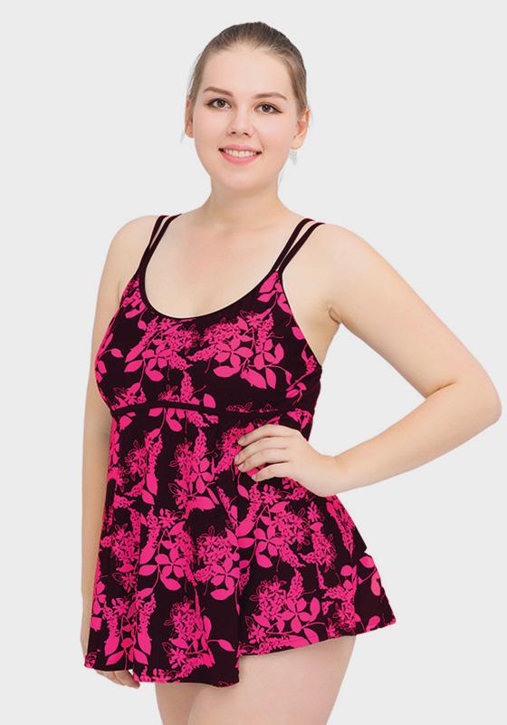 Facile Floral Print Swim Dress Facile Floral Print Swim Dress
