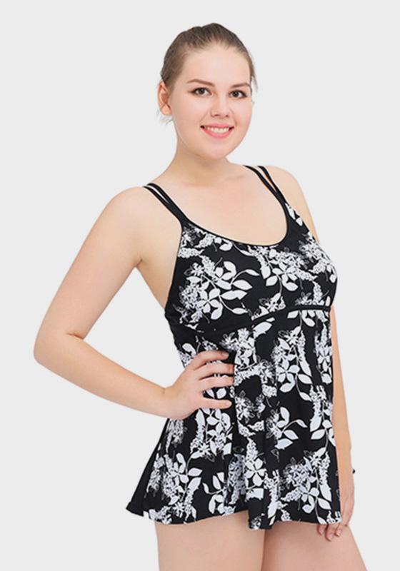 Facile Floral Print Swim Dress Facile Floral Print Swim Dress