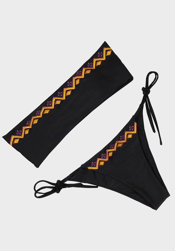 Carus Bandeau Strapless Bikini Carus Bandeau Strapless Bikini