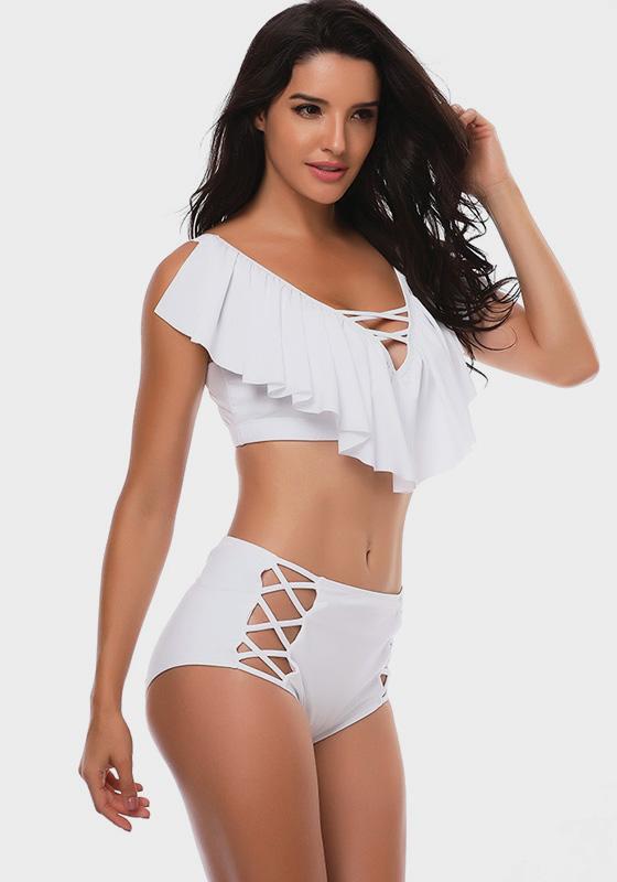 Levis Long Sleeves High Waist Tankini Levis Long Sleeves High Waist Tankini